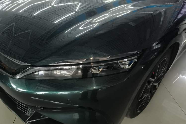 Used BYD Han 2022 EV 610 km All-Wheel-Drive Qianshan Cui Limited Edition Left Front Headlight
