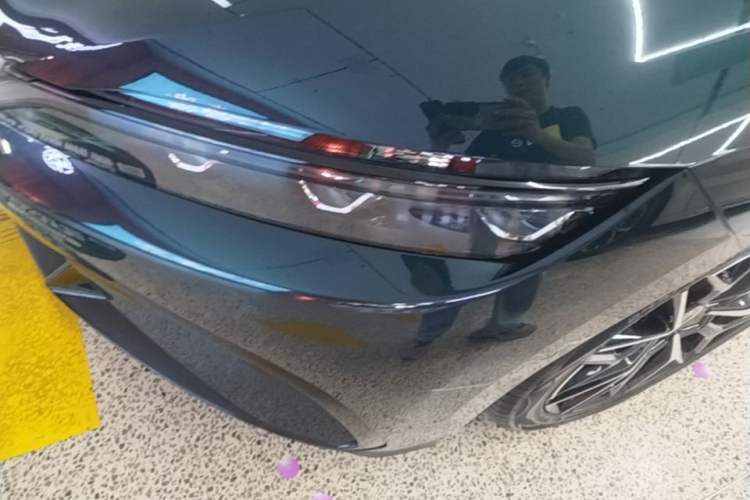 Used BYD Han 2022 EV 610 km All-Wheel-Drive Qianshan Cui Limited Edition Left Front Headlight