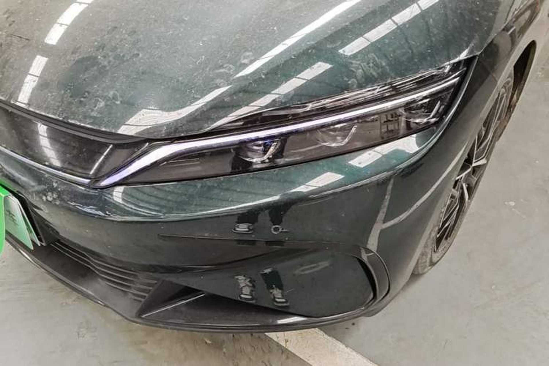 Used BYD Han 2022 EV 610 km All-Wheel-Drive Qianshan Cui Limited Edition Left Front Headlight