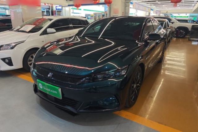Used BYD Han 2022 EV 610 km All-Wheel-Drive Qianshan Cui Limited Edition