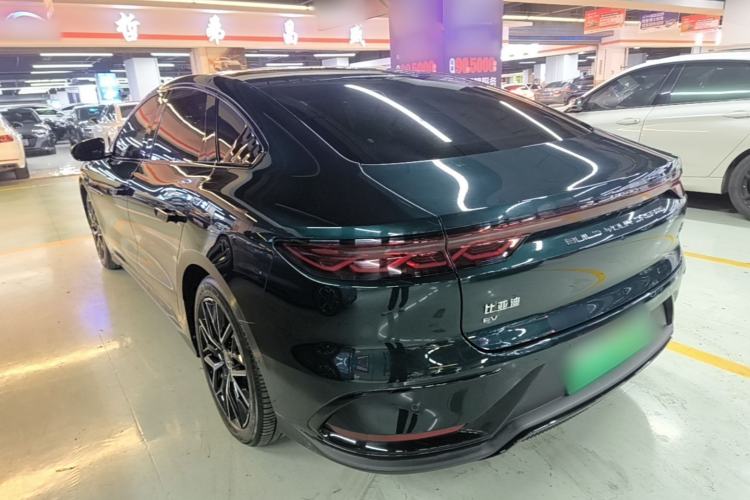Used BYD Han 2022 EV 610 km All-Wheel-Drive Qianshan Cui Limited Edition Rear Left 45 Deg