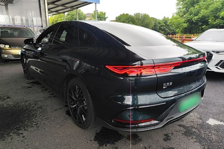 Used BYD Han 2022 EV 610 km All-Wheel-Drive Qianshan Cui Limited Edition Rear Left 45 Deg