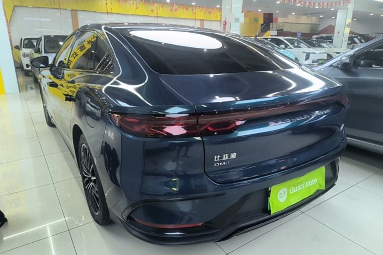 Used BYD Han 2022 DM-i 121KM Luxury Model Rear Left 45 Deg
