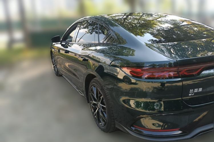 Used BYD Han 2022 EV 610 km All-Wheel-Drive Qianshan Cui Limited Edition Rear Left 45 Deg