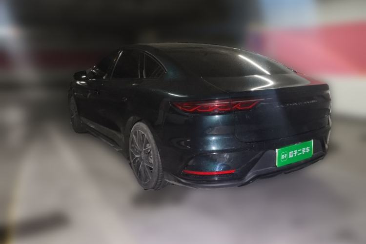 Used BYD Han 2022 EV 610 km All-Wheel-Drive Qianshan Cui Limited Edition Rear Left 45 Deg