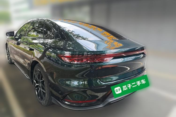 Used BYD Han 2022 EV Genesis Edition 610KM All-Wheel Drive Premium Model Rear Left 45 Deg