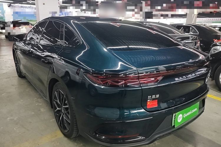 Used BYD Han 2022 EV 610 km All-Wheel-Drive Qianshan Cui Limited Edition Rear Left 45 Deg
