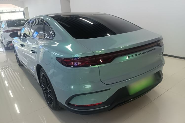 Used BYD Han 2022 DM-i 121KM Luxury Model Rear Left 45 Deg