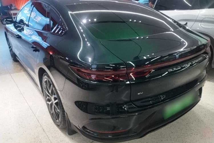 Used BYD Han 2022 EV 610 km All-Wheel-Drive Qianshan Cui Limited Edition Rear Left 45 Deg