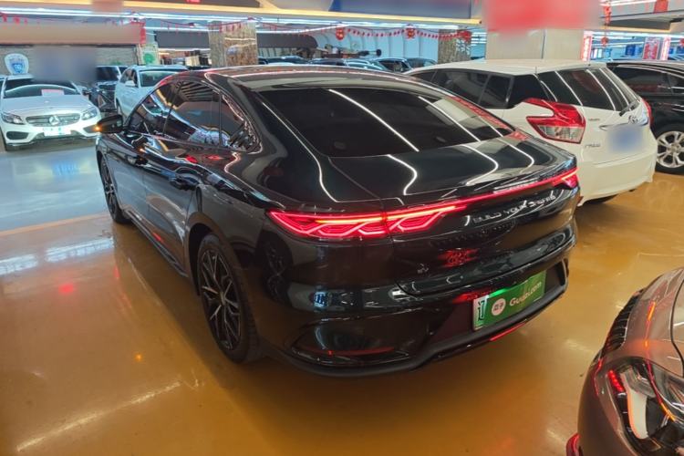 Used BYD Han 2022 EV 610 km All-Wheel-Drive Qianshan Cui Limited Edition Rear Left 45 Deg