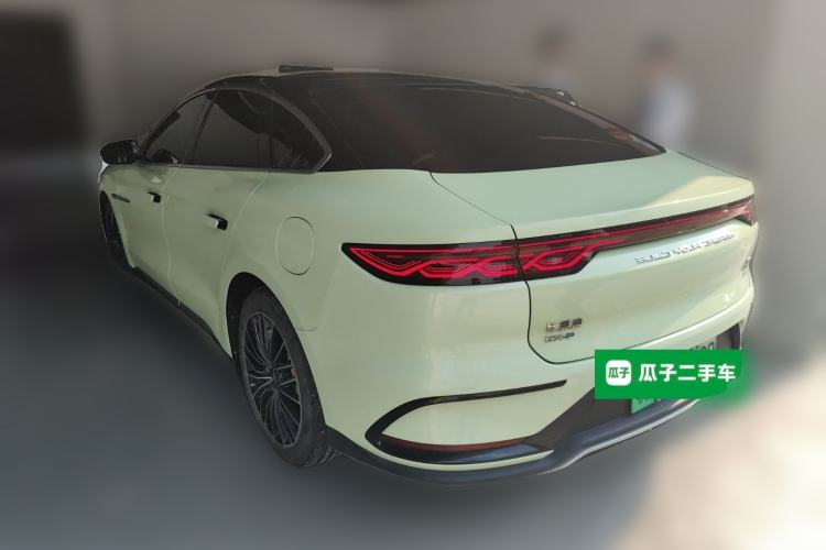 Used BYD Han 2022 DM-i 121KM Luxury Model Rear Left 45 Deg
