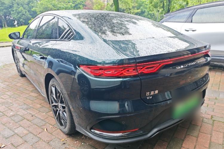 Used BYD Han 2022 EV 610 km All-Wheel-Drive Qianshan Cui Limited Edition Rear Left 45 Deg