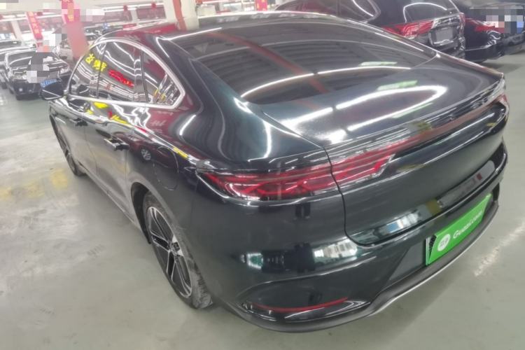 Used BYD Han 2022 DM-i 121KM Luxury Model Rear Left 45 Deg