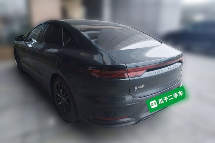 Used BYD Han 2022 EV 610 km All-Wheel-Drive Qianshan Cui Limited Edition Rear Left 45 Deg