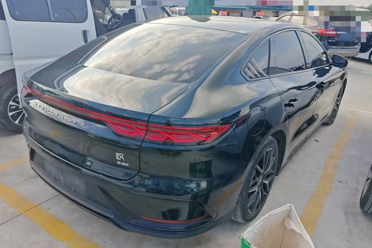 Used BYD Han 2022 EV 610 km All-Wheel-Drive Qianshan Cui Limited Edition Rear Right 45 Deg