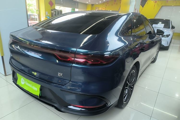 Used BYD Han 2022 DM-i 121KM Luxury Model Rear Right 45 Deg