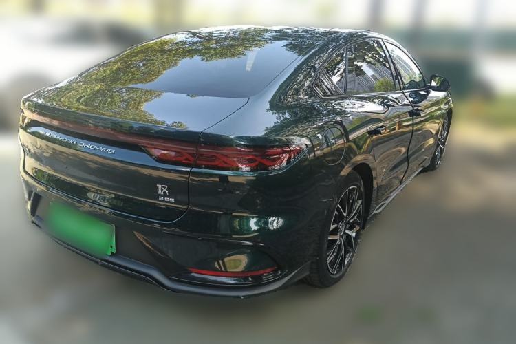Used BYD Han 2022 EV 610 km All-Wheel-Drive Qianshan Cui Limited Edition Rear Right 45 Deg