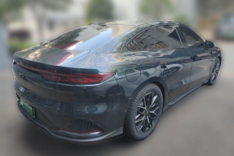 Used BYD Han 2022 EV 610 km All-Wheel-Drive Qianshan Cui Limited Edition Rear Right 45 Deg