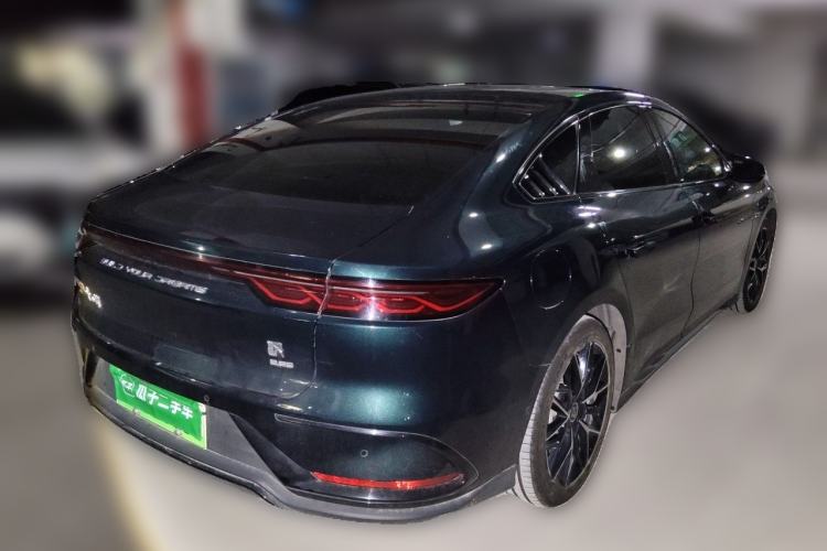 Used BYD Han 2022 EV 610 km All-Wheel-Drive Qianshan Cui Limited Edition Rear Right 45 Deg