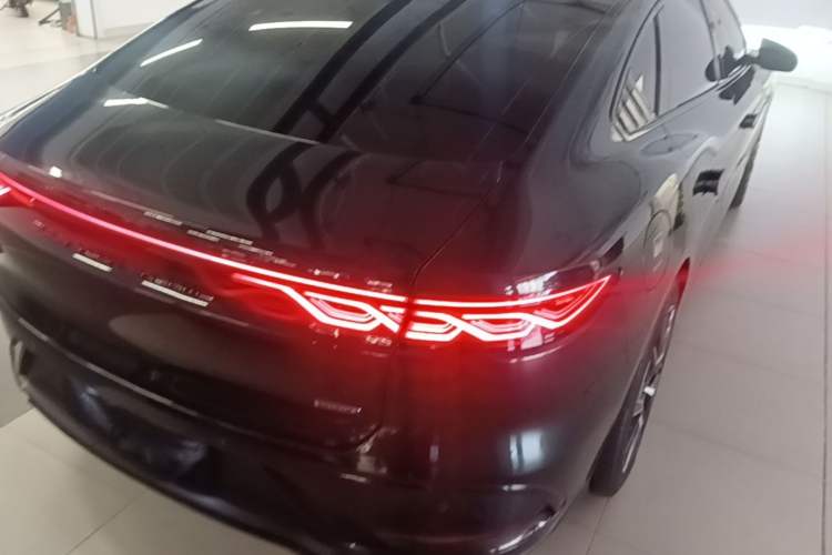 Used BYD Han 2022 EV 610 km All-Wheel-Drive Qianshan Cui Limited Edition Rear Right 45 Deg
