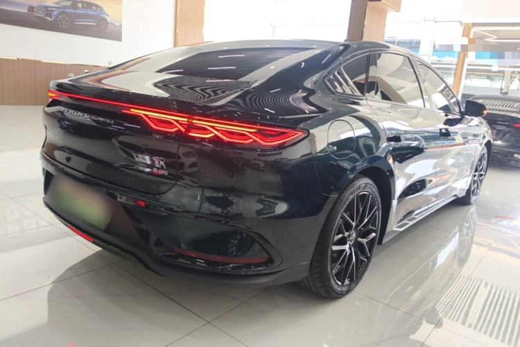 Used BYD Han 2022 EV 610 km All-Wheel-Drive Qianshan Cui Limited Edition Rear Right 45 Deg