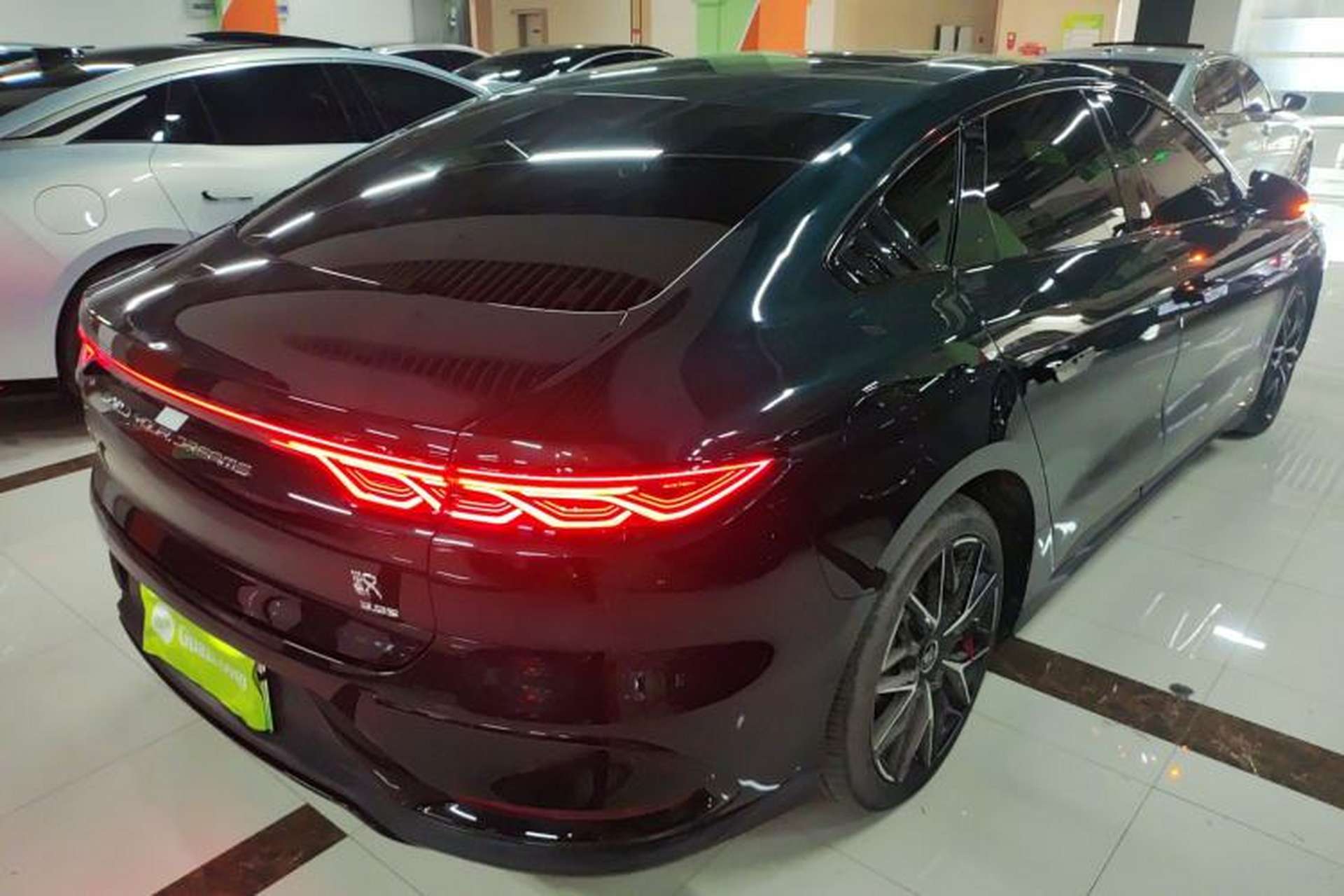 Used BYD Han 2022 EV 610 km All-Wheel-Drive Qianshan Cui Limited Edition Rear Right 45 Deg