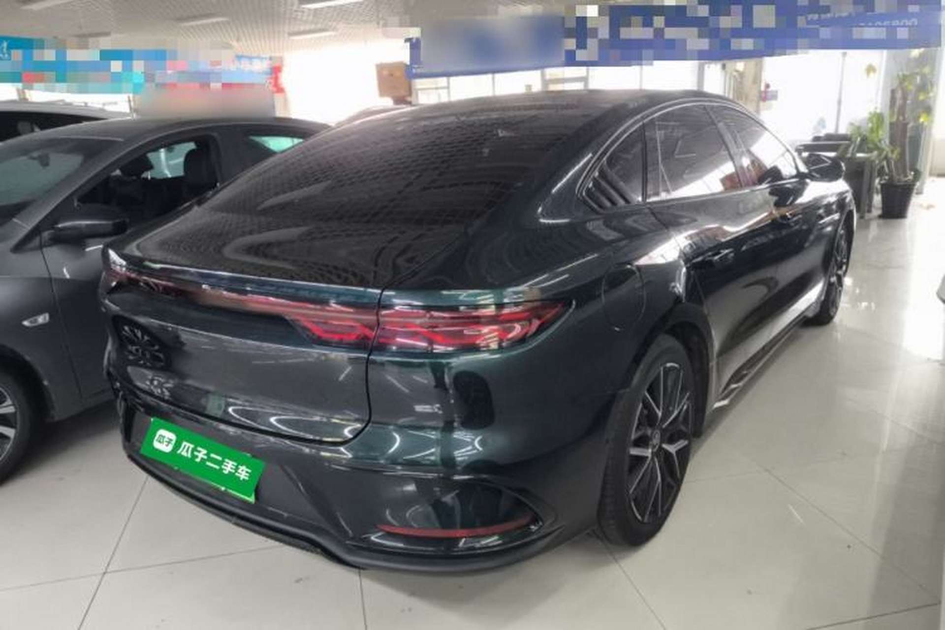 Used BYD Han 2022 EV 610 km All-Wheel-Drive Qianshan Cui Limited Edition Rear Right 45 Deg