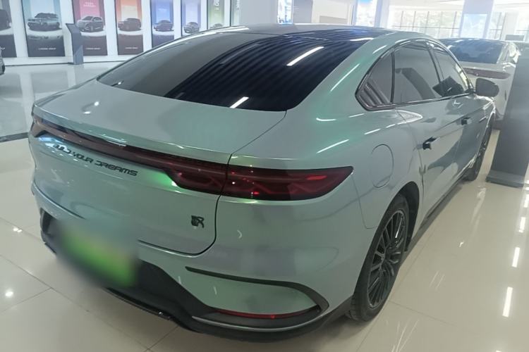 Used BYD Han 2022 DM-i 121KM Luxury Model Rear Right 45 Deg