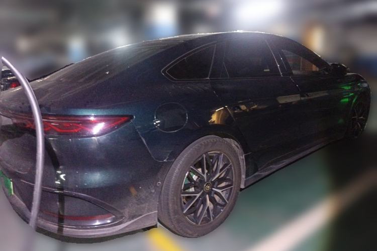 Used BYD Han 2022 EV 610 km All-Wheel-Drive Qianshan Cui Limited Edition Rear Right 45 Deg