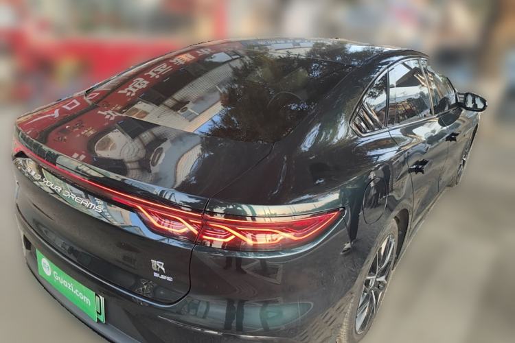 Used BYD Han 2022 EV 610 km All-Wheel-Drive Qianshan Cui Limited Edition Rear Right 45 Deg