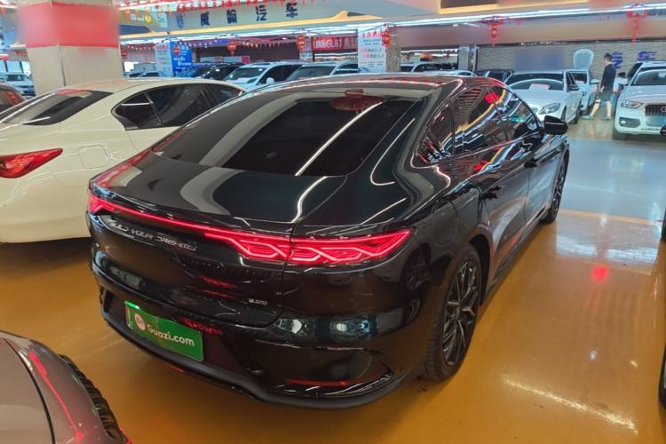 Used BYD Han 2022 EV 610 km All-Wheel-Drive Qianshan Cui Limited Edition Rear Right 45 Deg