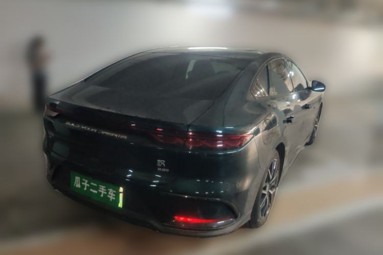 Used BYD Han 2022 EV 610 km All-Wheel-Drive Qianshan Cui Limited Edition Rear Right 45 Deg