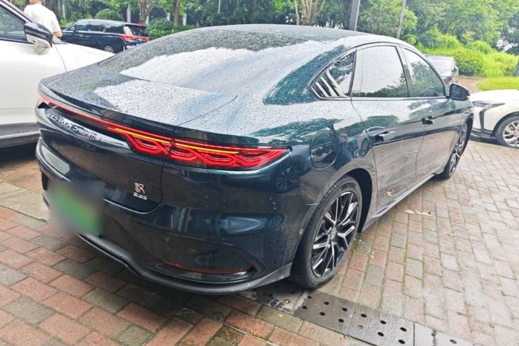 Used BYD Han 2022 EV 610 km All-Wheel-Drive Qianshan Cui Limited Edition Rear Right 45 Deg