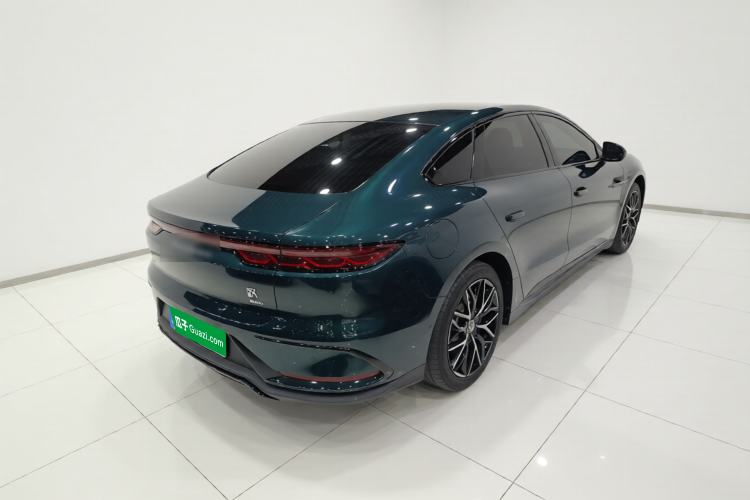 Used BYD Han 2022 EV 610 km All-Wheel-Drive Qianshan Cui Limited Edition Rear Right 45 Deg