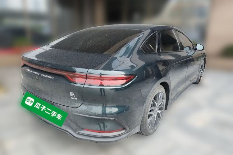 Used BYD Han 2022 EV 610 km All-Wheel-Drive Qianshan Cui Limited Edition Rear Right 45 Deg