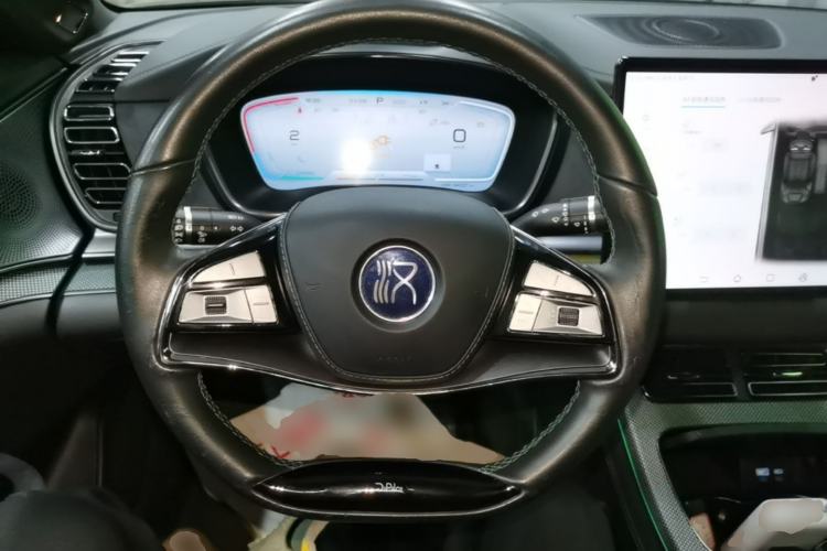 Used BYD Han 2022 EV 610 km All-Wheel-Drive Qianshan Cui Limited Edition Steering Wheel