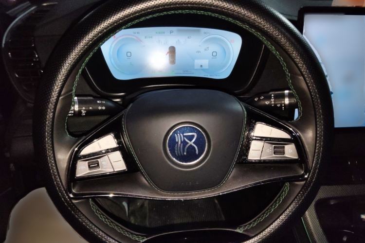 Used BYD Han 2022 EV 610 km All-Wheel-Drive Qianshan Cui Limited Edition Steering Wheel