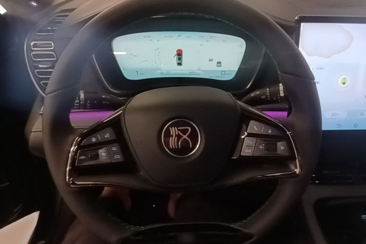 Used BYD Han 2022 EV 610 km All-Wheel-Drive Qianshan Cui Limited Edition Steering Wheel