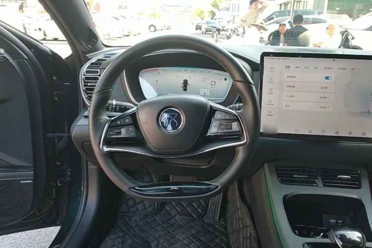 Used BYD Han 2022 EV 610 km All-Wheel-Drive Qianshan Cui Limited Edition Steering Wheel