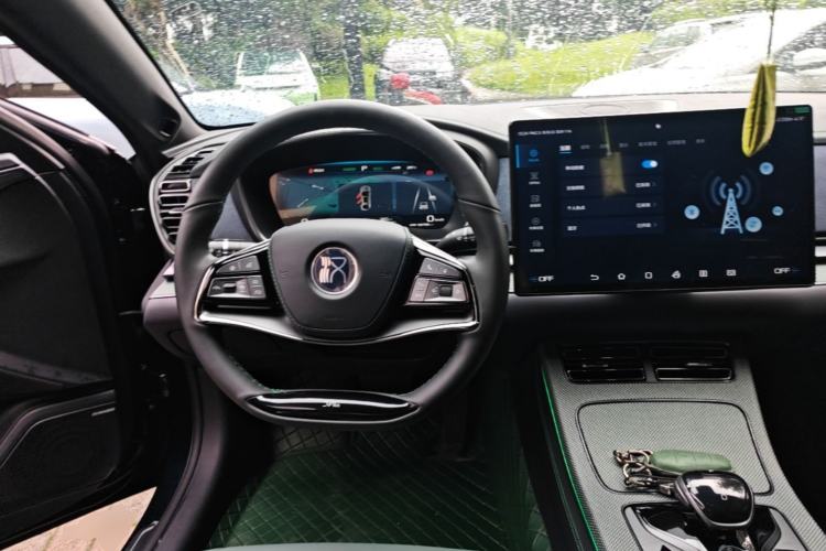 Used BYD Han 2022 EV 610 km All-Wheel-Drive Qianshan Cui Limited Edition Steering Wheel