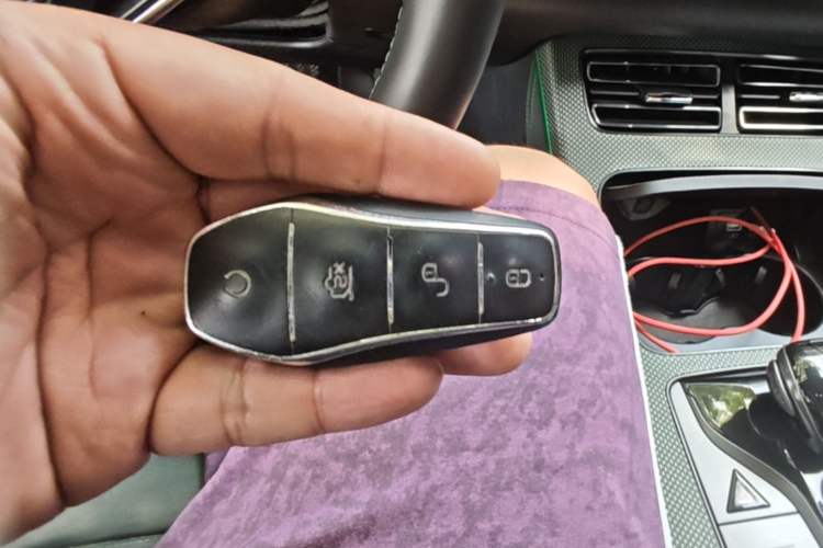 Used BYD Han 2022 EV Genesis Edition 610KM All-Wheel Drive Premium Model Vehicle Key