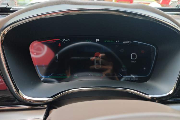 Used BYD Han 2022 DM-i 121KM Luxury Model Instrument Cluster