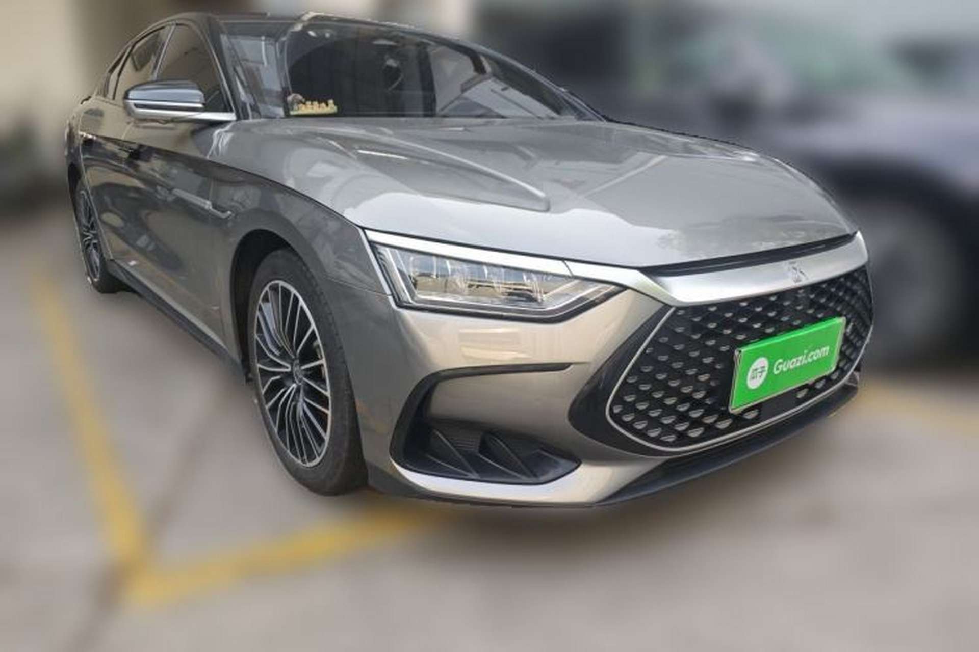 Used BYD Han 2022 DM-i 121KM Luxury Model Front Right 45 Deg