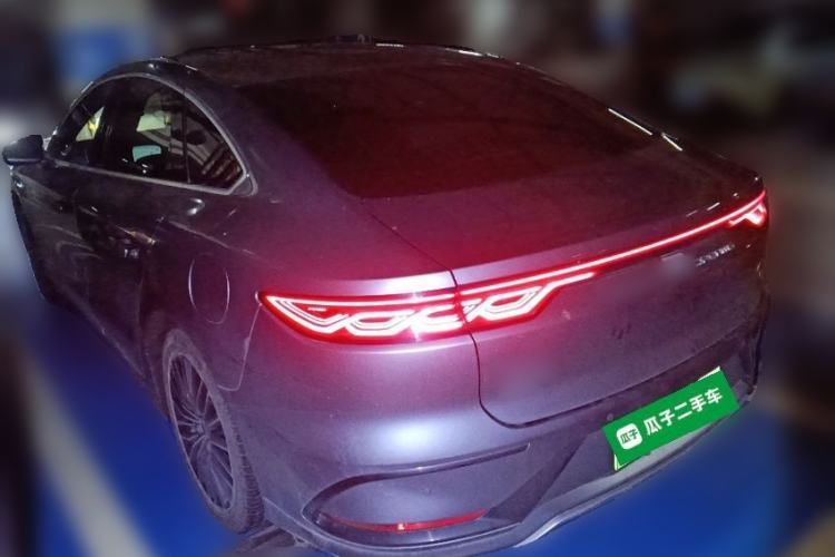 Used BYD Han 2022 DM-i 121KM Luxury Model Rear Left 45 Deg