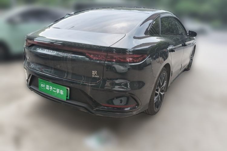 Used BYD Han 2022 EV 610 km All-Wheel-Drive Qianshan Cui Limited Edition Rear Right 45 Deg