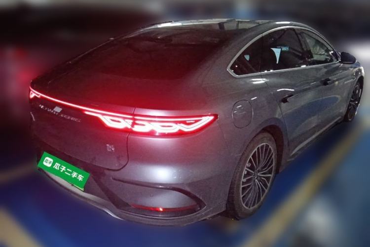 Used BYD Han 2022 DM-i 121KM Luxury Model Rear Right 45 Deg