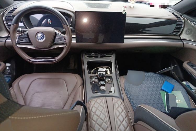 Used BYD Han 2022 DM-i 121KM Luxury Model Center Console