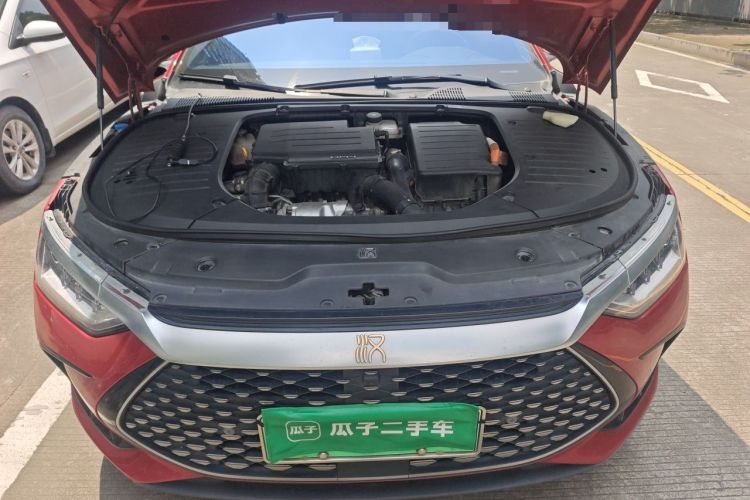 Used BYD Han 2022 DM-i 121KM Luxury Model Engine Bay