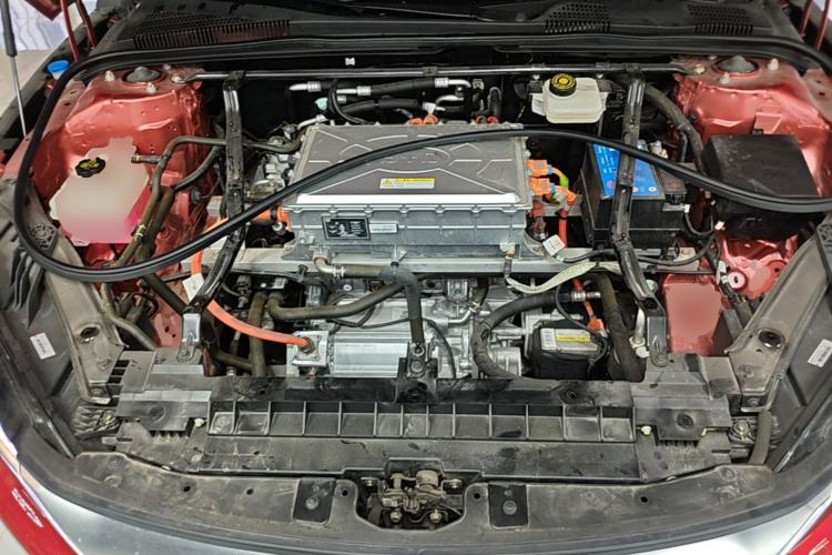 Used BYD Han 2022 EV Genesis Edition 715KM Front-Wheel-Drive Prestige Model Engine Bay