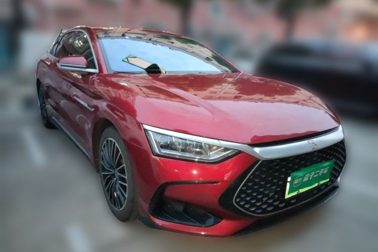 Used BYD Han 2022 DM-i 121KM Luxury Model Front Right 45 Deg